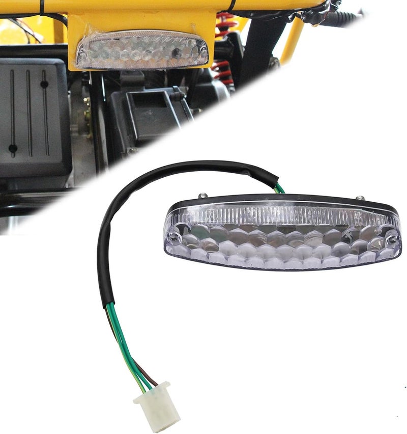PRO BAT 12V Rear Tail Brake Light Assembly For TaoTao Roketa Coolster SUNL 50cc 70cc 90cc 110cc 125cc Chinese Quad ATV 4 Wheelers - Image 1