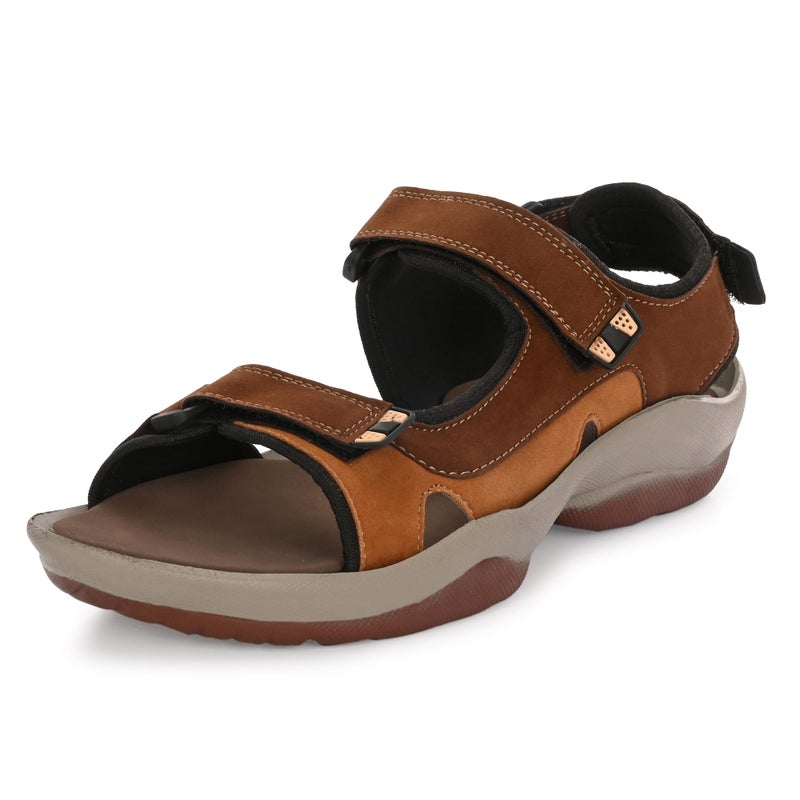 Centrino Mens Sandals 3252-2_Brown_9 - Image 2