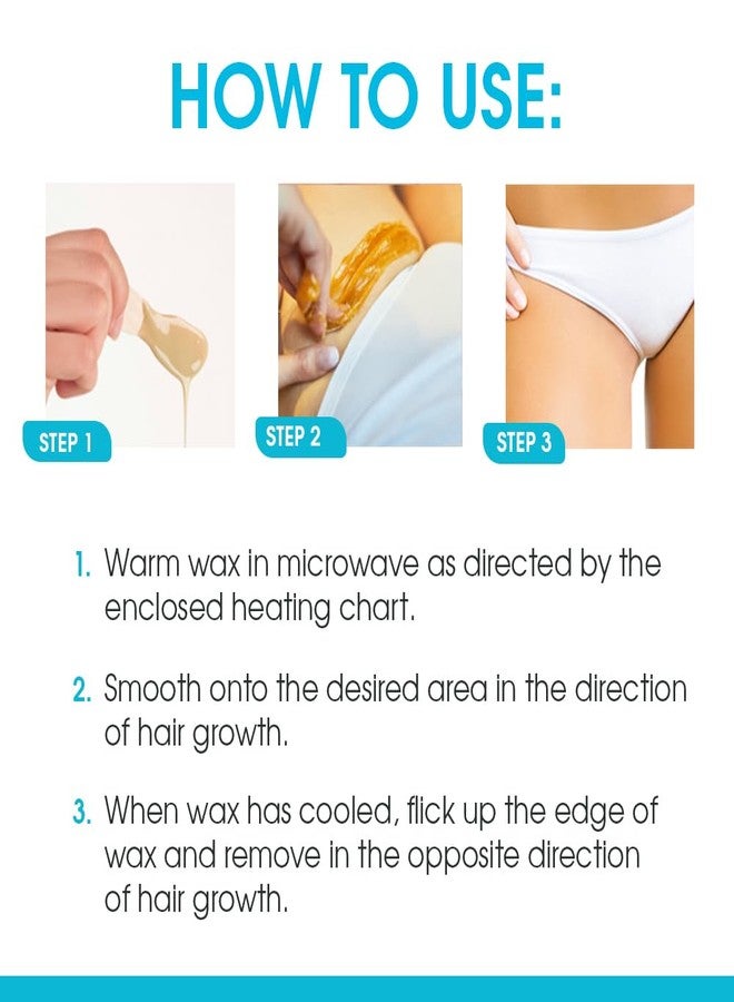 Surgiwax SURGI WAX Brazilian Hard Wax Kit 4oz, Waxing Kit for Hair Removal with pre-elipation Oil (82563) - Image 2