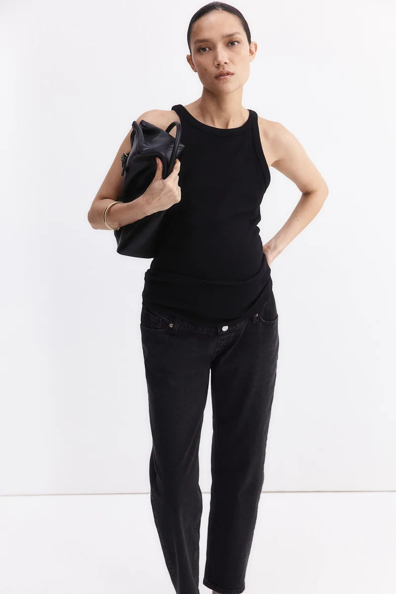 H&M MAMA Tapered jeans