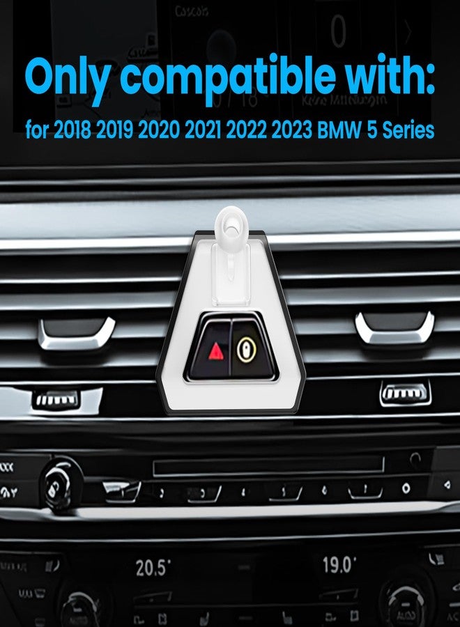 ELOHEI Phone Mount for BMW 5 Series with Custom Base, Custom Fit Car Phone Holder for BMW 5 Series 2018 2019 2020 2021 2022 2023 Car Accessories - Image 3
