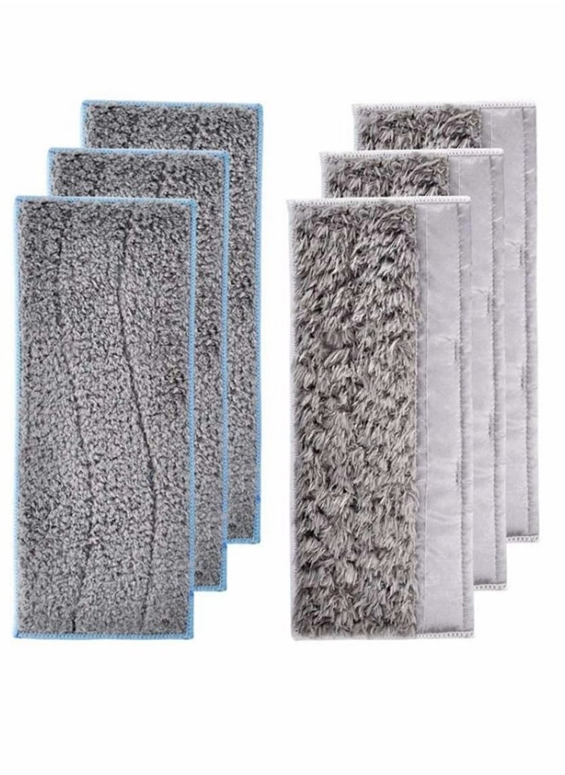 Y&D - Mopping Pads, Washable and Reusable Pads for iRobot Braava Jet m6 (6110) Wi-Fi Connected Robot Mop 6 Pack (3 Wet 3 Dry Pads) - Image 1