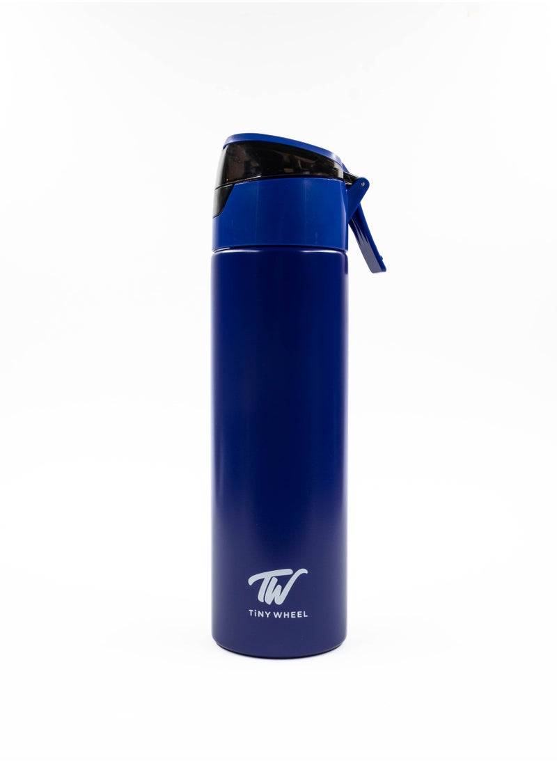TINY WHEEL Tiny Wheel Spray Steel Water Bottle baby Blue 600ml  - Image 1