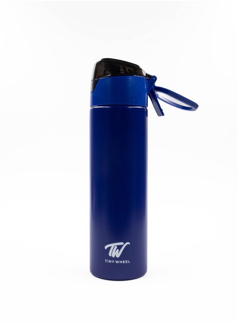 TINY WHEEL Tiny Wheel Spray Steel Water Bottle baby Blue 600ml  - Image 2