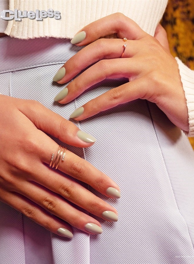 Gelish Dip Powder Clueless Collection (So Check It) Green Nail Dip Powder, Green Nail Powder, Dip Powder Colors, 1.5 ounce - Image 2