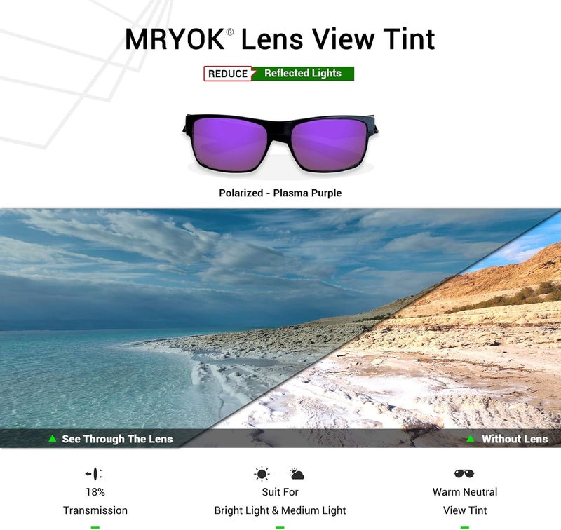 Mryok Replacement Lenses for Oakley Bottle Rocket OO9164 - Options - Image 4