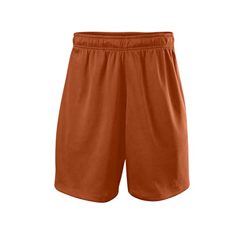 EvoShield Men's Pro Team Training Short 2.0 - Texas Orange, X-Large - Image 3