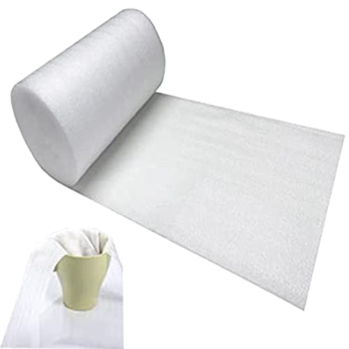 PONGHEI 12"x 70' Foam Wrap Rolls for Moving Packing Foam Roll Packing Materials Shipping Packing Moving Supplies, Thick Cushion packaging wraps for Protect Glasses,Fragile Items,Dishes - Image 1