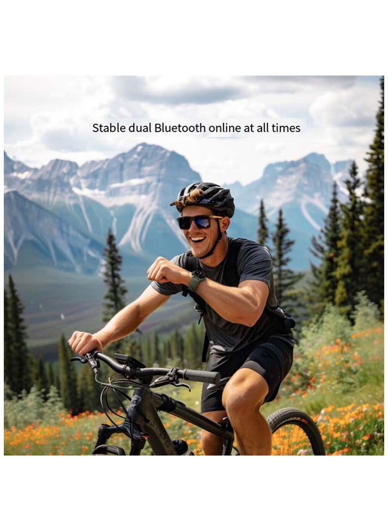 BLACK SHARK - Ultra Strong Smartwatch With 1.43-inch Display, Built-in GPS, 100 Sports Modes, 21-Days Battery Life,Health Monitoring & IP68 Water Resistance GS3  - Green - Image 1