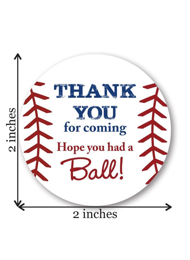 Made In Usa 40 Cnt Baseball Favor Thank You Stickers Birthday Favor Stickers … - pzsku/Z082606F8224016B362CFZ/45/_/1720074288/84921e09-bae6-46ae-a01b-c738e3d8ffe3