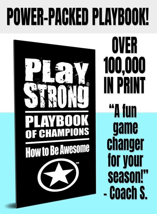 Play Strong Mini Playbook of Champions (12-Pack) - Pocket-size Motivational Sports Workbook & Quick Guidebook for Athletes and Teams | Confidence, Leadership & Winning Mindset Field Guide for Youth Sports - Image 5