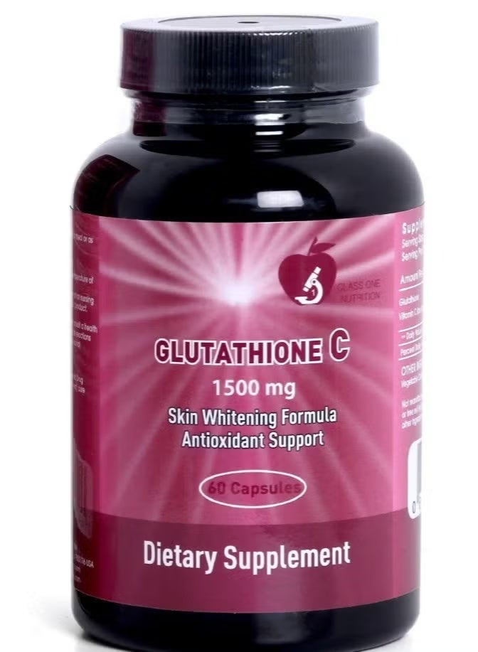 Classone Glutathione C 1500mg Skin Whitening Formula 60 Capsules - Image 2