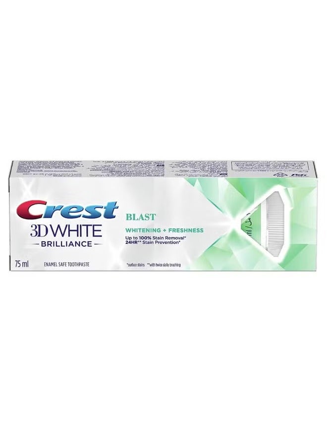Crest 3D White Brilliance Perfection ToothPaste, 75ml