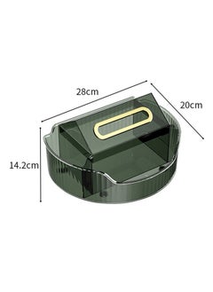 NKX Decorative Napkin and makeup Storage Organizer with Tissue holder  - Image 3