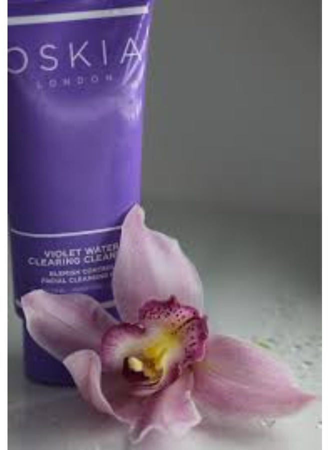 Oskia Violet Water Clearing Cleanser 125ml - Image 2