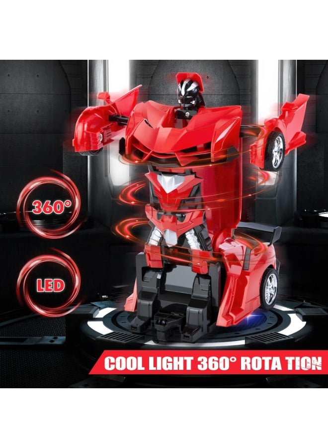 Remote Controlled Car Robot Toy for Children  Rotation Deformation Toy for Boys - Image 1