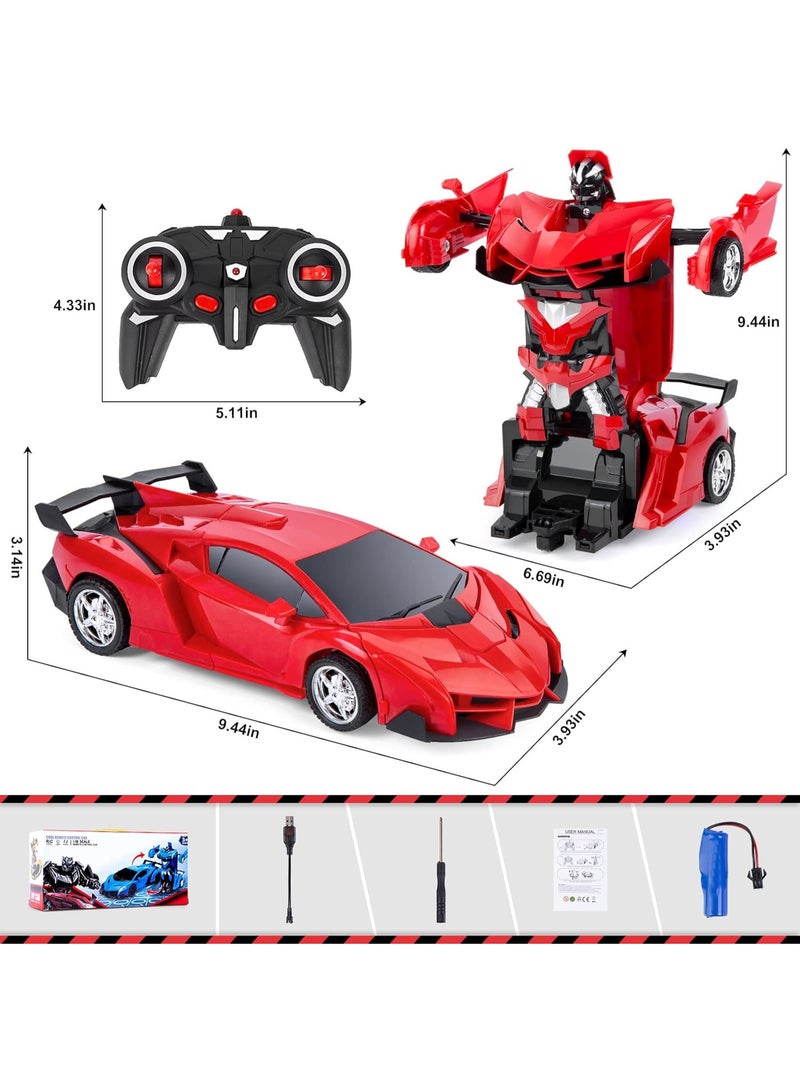 Remote Controlled Car Robot Toy for Children  Rotation Deformation Toy for Boys - Image 3
