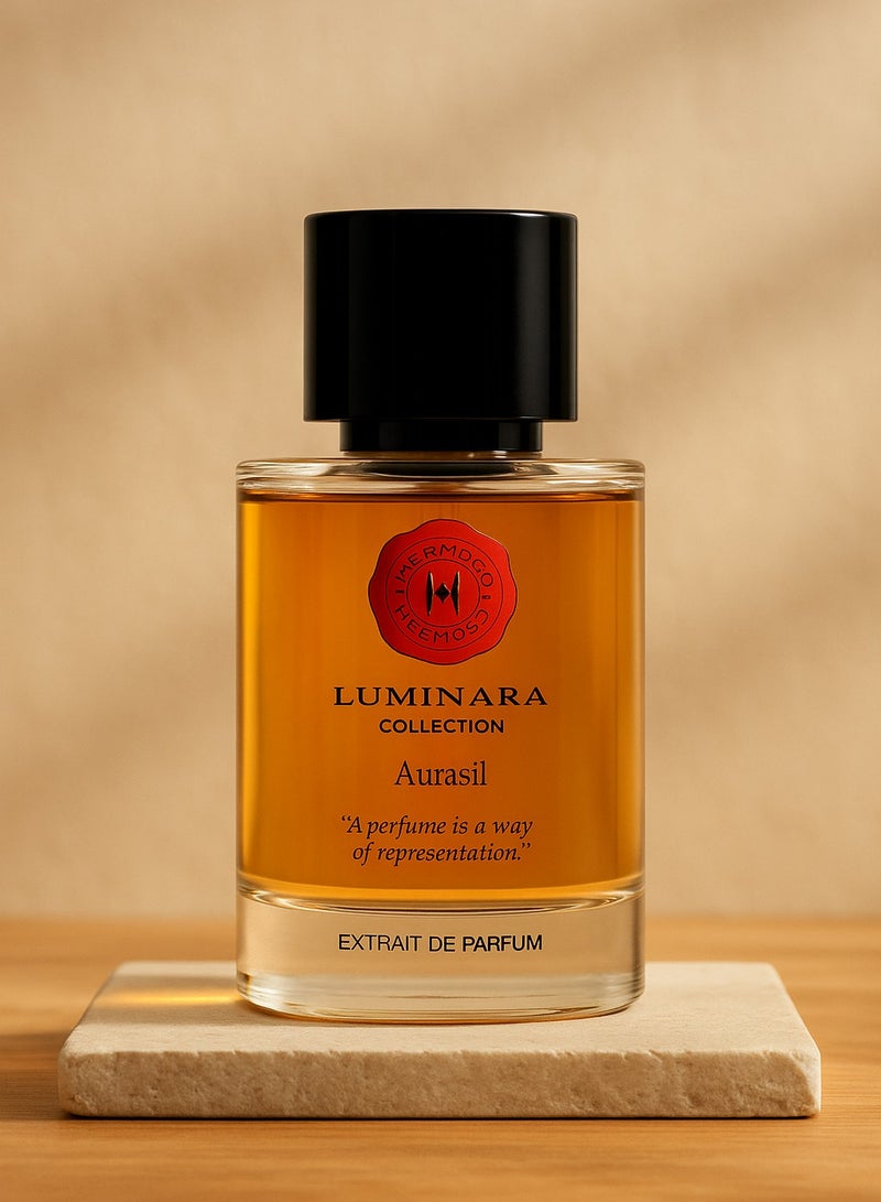 Hermoso Nejati Luminara Aurasil Extrait de Parfum 100ml | Premium Unisex Perfume | Elegant, Long Lasting Fragrance - Image 1