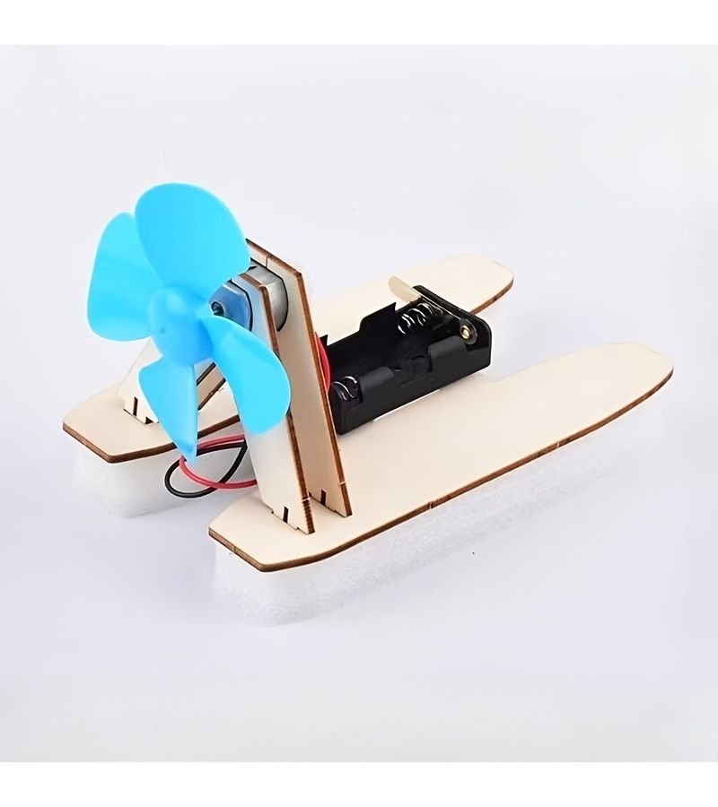 طقم واحد من نموذج القارب الطائر الشراعي الحرفي العلمي DIY - لعبة تعليمية ذكية للإنتاج الصغير مع تكنولوجيا الطيران الشراعي - Image 4
