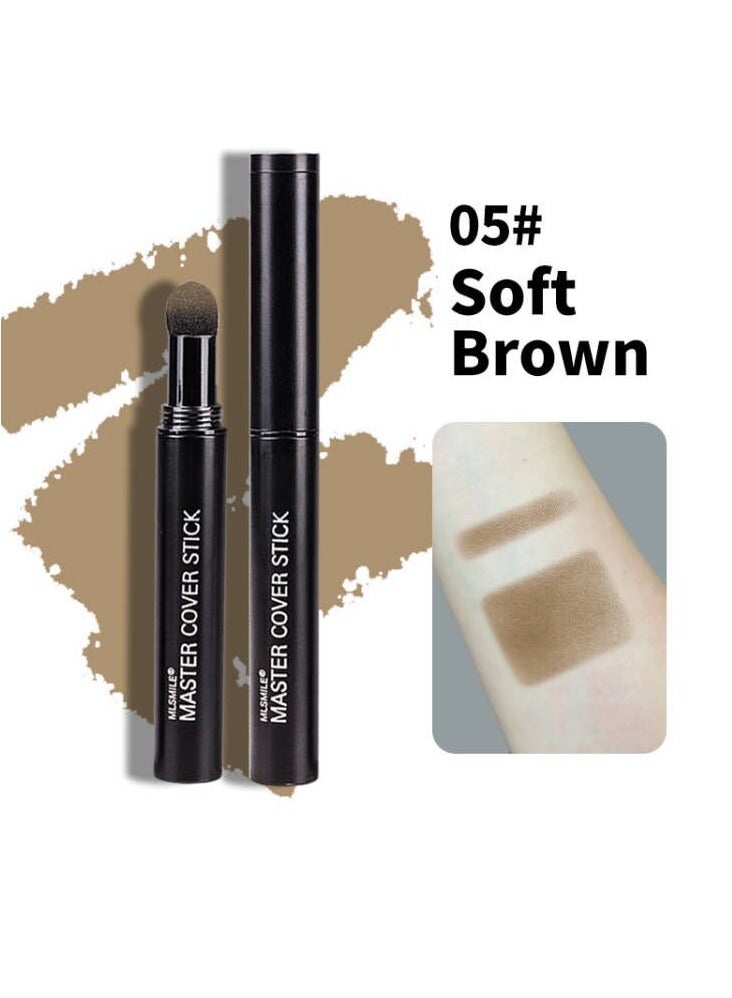 Master Hair Shading Sponge Pen Natural Shade Hairline Powder Hairline Shadow Powder Stick Waterproof Hair Root Concealer For Thinning Hair Root Touch-Up - Image 5