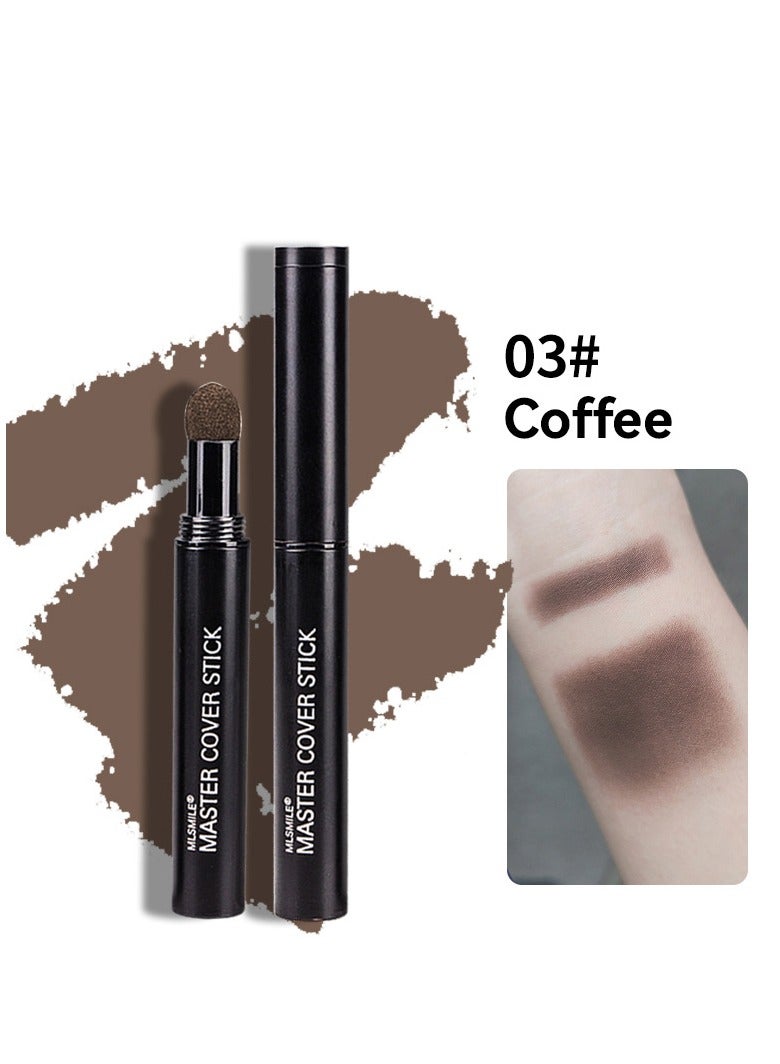 Master Hair Shading Sponge Pen Natural Shade Hairline Powder Hairline Shadow Powder Stick Waterproof Hair Root Concealer For Thinning Hair Root Touch-Up - Image 3