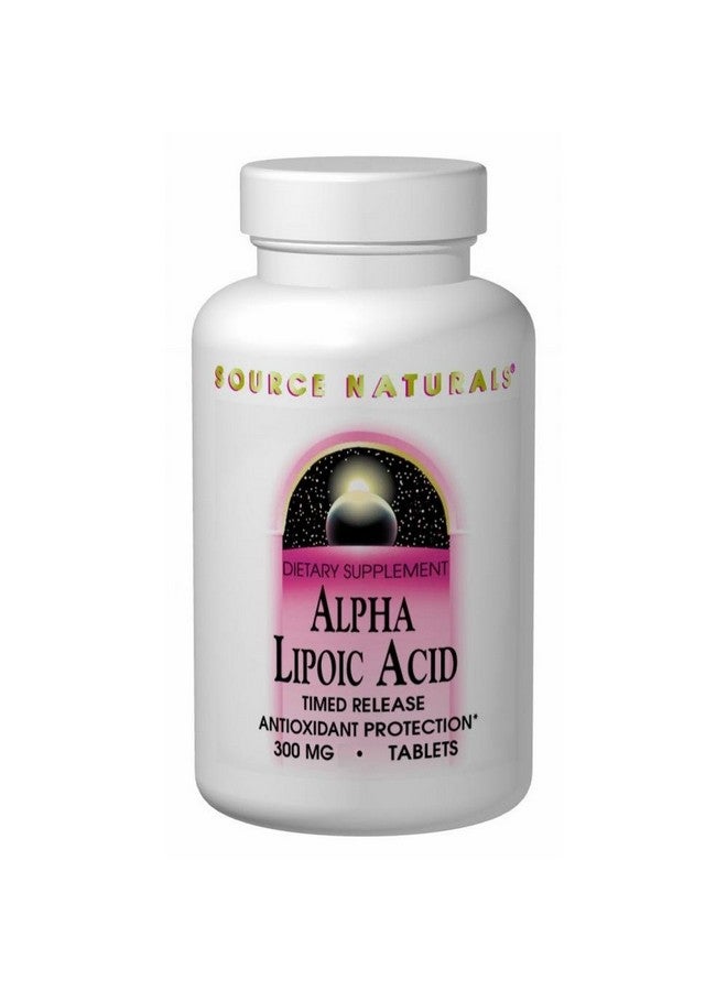 Source Naturals Alpha Lipoic Acid 300 mg Supports Healthy Sugar Metabolism, Liver Function & Energy Generation - 30 Capsules
