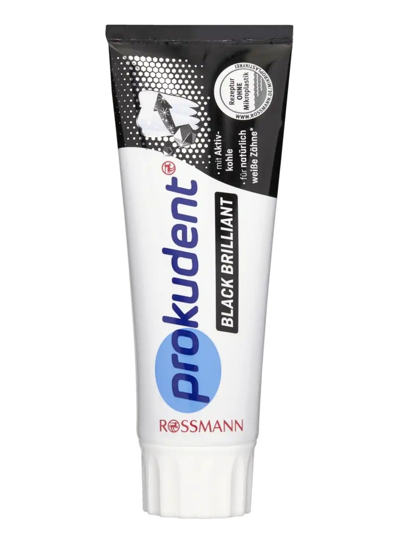 Rossmann Prokudent Black Brilliant Toothpaste 75ml