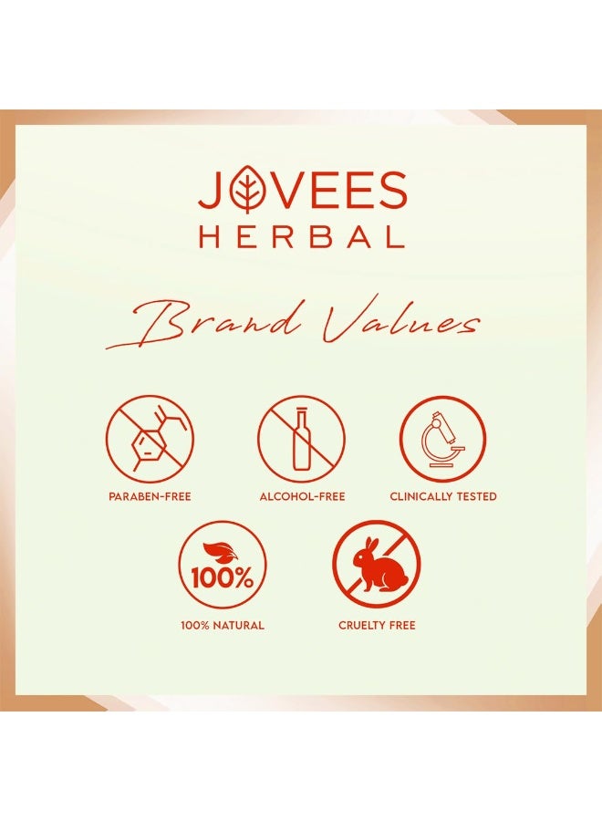 Jovees Herbal Detan Facewash For Glowing and Clear Skin With Liquorice & bearberry Ext. | Gentle Cleanser For Brighten, Even Tone and Hydrates Skin | Suitable for All- 120ml (pack of 3) - Image 2