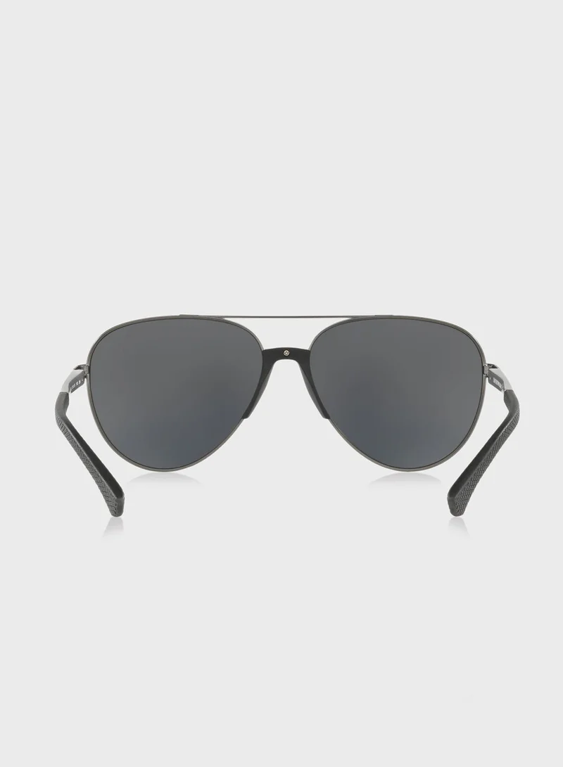 EMPORIO ARMANI 0EA2059 Aviator Sunglasses