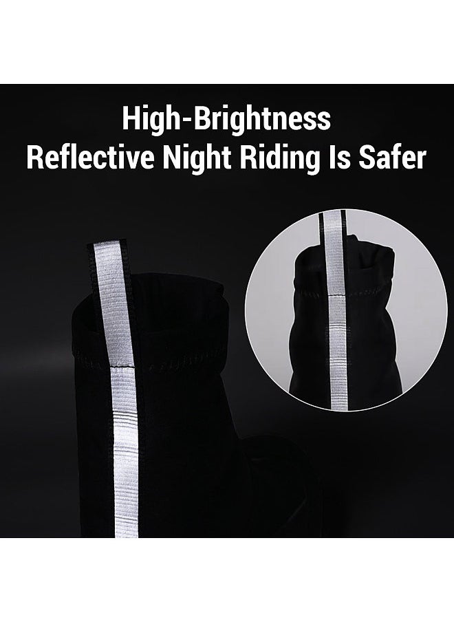 BOODUN Winter Mountain Bike Boots Outdoor Nylon Warm Windproof Fashion Reflective Cycling Boots Riding Boots  - Image 3
