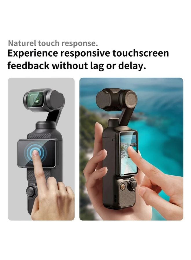 6Pcs Tempered Glass Screen Protector For DJI Pocket 3 Anti Fingerprint Film - Image 3
