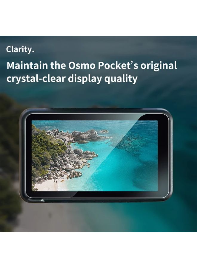 6Pcs Tempered Glass Screen Protector For DJI Pocket 3 Anti Fingerprint Film - Image 4