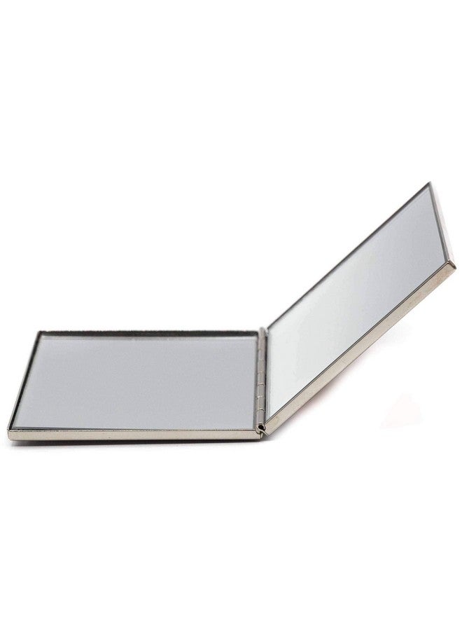 ستيفاني إمبورتس مرآة مكياج جيب مدمجة قابلة للطي بتصميم فسيفساء للرجال والكلب مع كريستالات سواروفسكي حجر الراين مزدوجة الجوانب (تكبير 5X + تكبير 1X) - Image 2