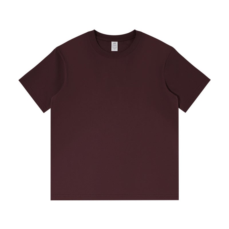 Heavyweight 230g Cotton Mens Tee Spring/Summer Maple Leaf red