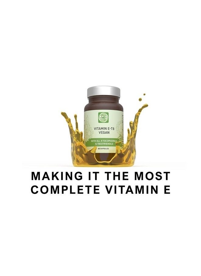 Kala Health - Unique Vegan Formula with all 8 Tocopherols and Tocotrienols Vitamin E– 400 IU Contains no PAH's, Heavy Metals, Contaminants or Preservatives - Certified Sustainable - Hair, Scars and Skin - Image 1