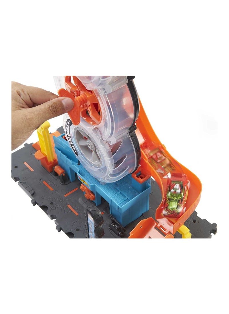 Hot Wheels Super Twist Tire Shop Playset  - Image 4
