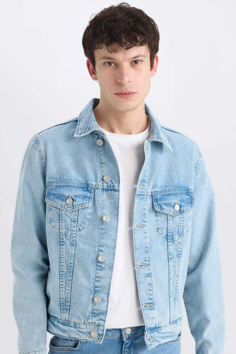 Defacto Regular Fit Denim Jacket
