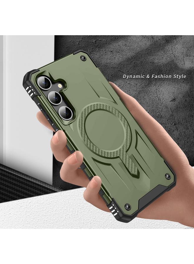 S-TOP Case For Samsung Galaxy S24 FE 5G Straship MagSafe TPU Hybrid PC Phone Case - Image 3