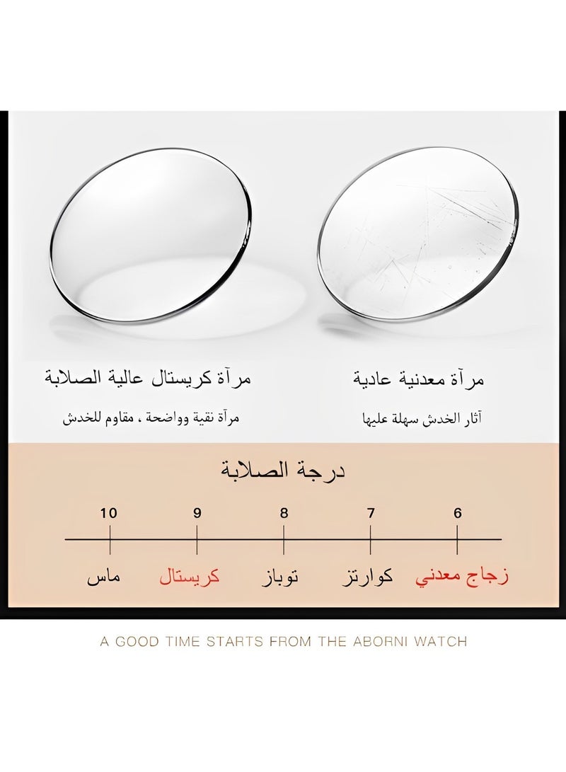 ريوكل ساعة رجالية كرونوغراف عصرية للأعمال بحزام من الفولاذ المقاوم للصدأ وحركة كوارتز تناظرية ومقاومة للماء للاستخدام اليومي وتاريخ تلقائي ساعات يد ترفيهية - Image 3