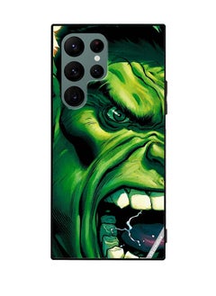 VR CREATIVE Protective Case Cover For Samsung Galaxy S22 Ultra 5G Hulk Face Design Multicolour  - Image 1