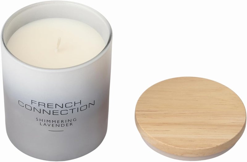 French Connection Ombre Collection Scented Jar Candle - Shimmering Lavender - Image 2
