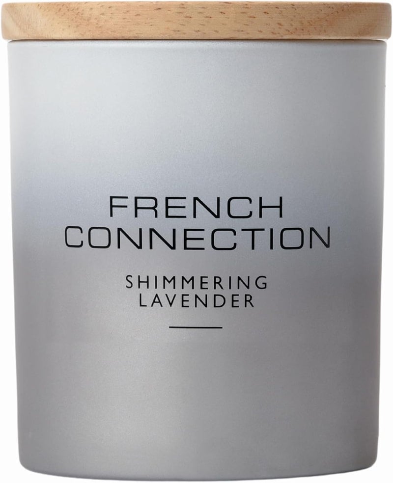French Connection Ombre Collection Scented Jar Candle - Shimmering Lavender - Image 1