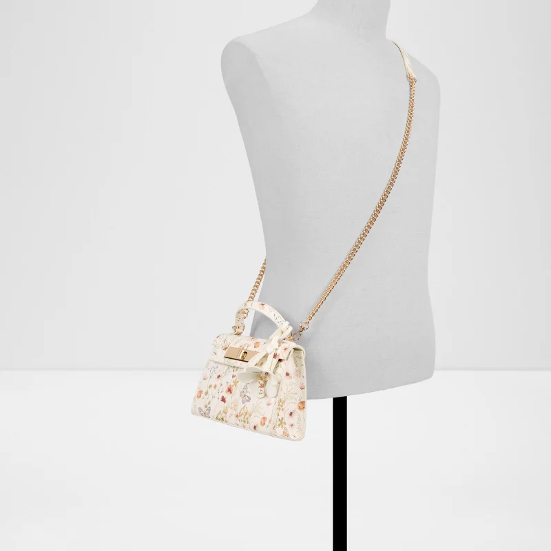 ALDO  LEORA Floral Printed Flap Top Handle Bag for Women | Best Price UAE