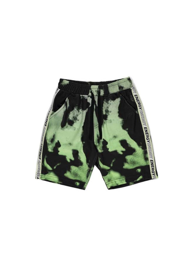 Panco HIGH ENERGY Tie Dye Printed Shorts  - Image 1