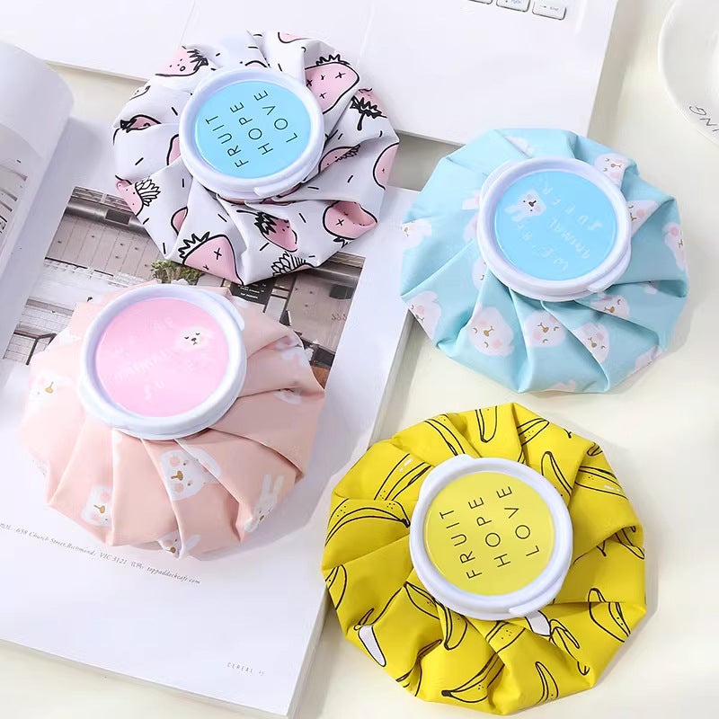 Cartoon Fabric Ice Pack - Foldable Portable Cold Hot Therapy - Image 1