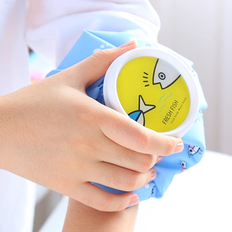 Cartoon Fabric Ice Pack - Foldable Portable Cold Hot Therapy - Image 2