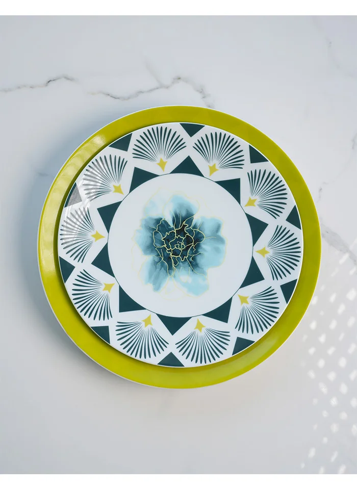 Silsal Bahja Dinner Plate - Silsal x Maison Mishmashi