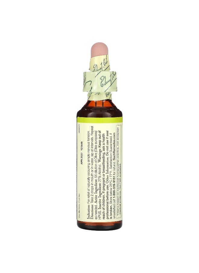 Bach Bach, Original Flower Remedies, Olive, 0.7 fl oz (20 ml)  - Image 2