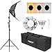 AMBITFUL AMBITFUL Softbox Photography Lighting Kit, 65cm Softbox Lighting Kit with 2M Tripod Light Stand & 50W 3000-6500K - Image 2