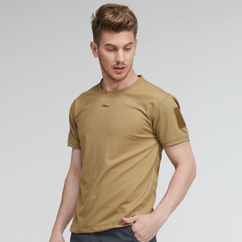 Tactical Tee Quick-Dry Military Fans Army Shirt Blue  - Image 3